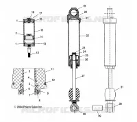 SCHOCK (REAR TRACK)(M-10)
