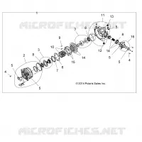 ANTRIEB, FRONT GEARCASE INTERNALS