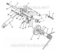 HINTER Drehmomentarm 500 EFI 0942774 and  EFI SKS 0942574 (49274127410026)