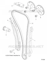 CAM CHAIN AND SPROCKET