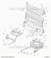 BODEN, REAR CLOSEOFFS