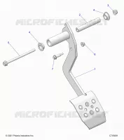 BREMSES, PEDAL