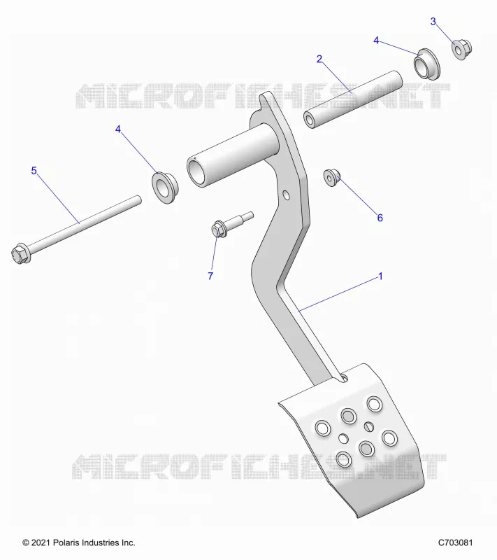 BREMSES, PEDAL
