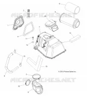 MOTOR, LUFTEINLASS