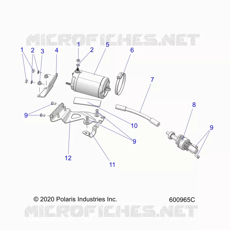 ANLASSER MOTOR