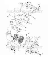 Gebläsegehäuse/RÜCKZUG ANLASSER Indy Lite (4919311931032A)