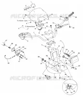 LENKER   SCHEINWERFER POD