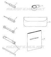 TOOL KIT 700 RMK 0970966, 700 SKS 0970566, AND EUROPEAN 700 SKS E970566 (4938573857C014)