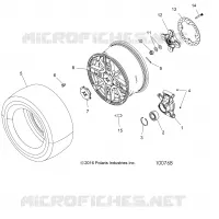 RADS, REAR AND HUB