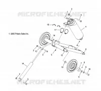 HINTER Drehmomentarm (M-10)