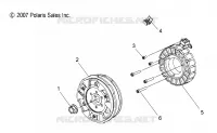 MOTOR, STATOR/SCHWUNGRAD