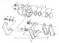 FRONT BREMSE Trail Blazer W98BA25C (4945464546B003)