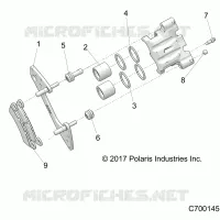 HINTERBREMSE CALIPER