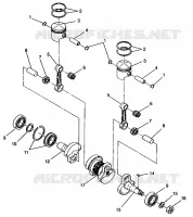 KOLBEN   KURBELWELLE LITE GT E943133 (49273527350027)