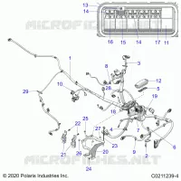 ELEKTRIC, MAIN WIRE HARNESS