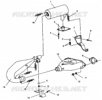 ABGASSYSTEM 600 XCR 0941667 (4927092709026A)
