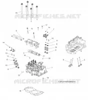 ZYLINDER HEAD, CAM AND VALVES