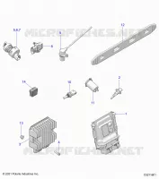 ELEKTRIC, SWITCHES, SENSORS, ECU AND CONTROL MODULES