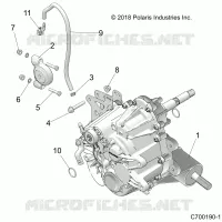DRIVE TRAIN, MAIN GEARCASE MOUNTING