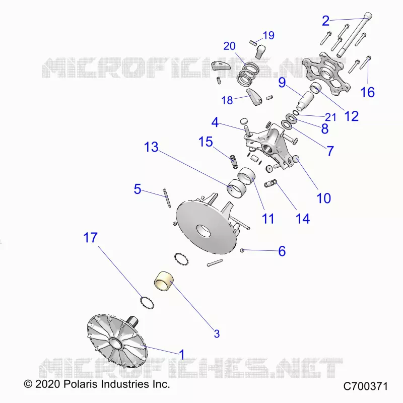 ANTRIEB, PRIMARY CLUTCH