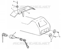 CLUTCH GUARD/REFLECTOR ASSEMBLY EUROPEAN 440,440 SKS,500 EFI,EFI  SKS,LITE (49237723770003)