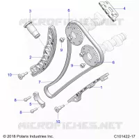CAM CHAIN AND SPROCKET