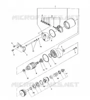 ANLASSER ASSEMBLY 250 4x4 / W928127 (4922872287D003)