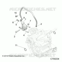 DRIVE TRAIN, MAIN GEARCASE MOUNTING