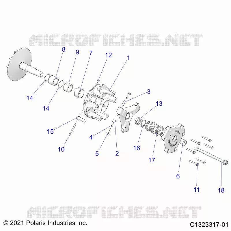 ANTRIEB, PRIMARY CLUTCH
