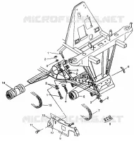 GETRIEBE VORNE MAGNUM 4X4 W968144 AND  SWEDISH MAGNUM 4X4 S968144 (4936053605B002)