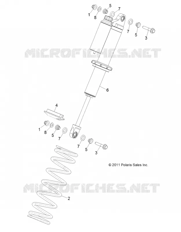 FRONT SUSPENSION SCHOCK MOUNTING