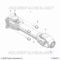 DRIVE TRAIN, PROP HINTERWELLE