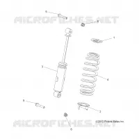 SUSPENSION, FRONT SHOCK
