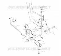 FOOT PEDAL   BREMSE ASSEMBLY