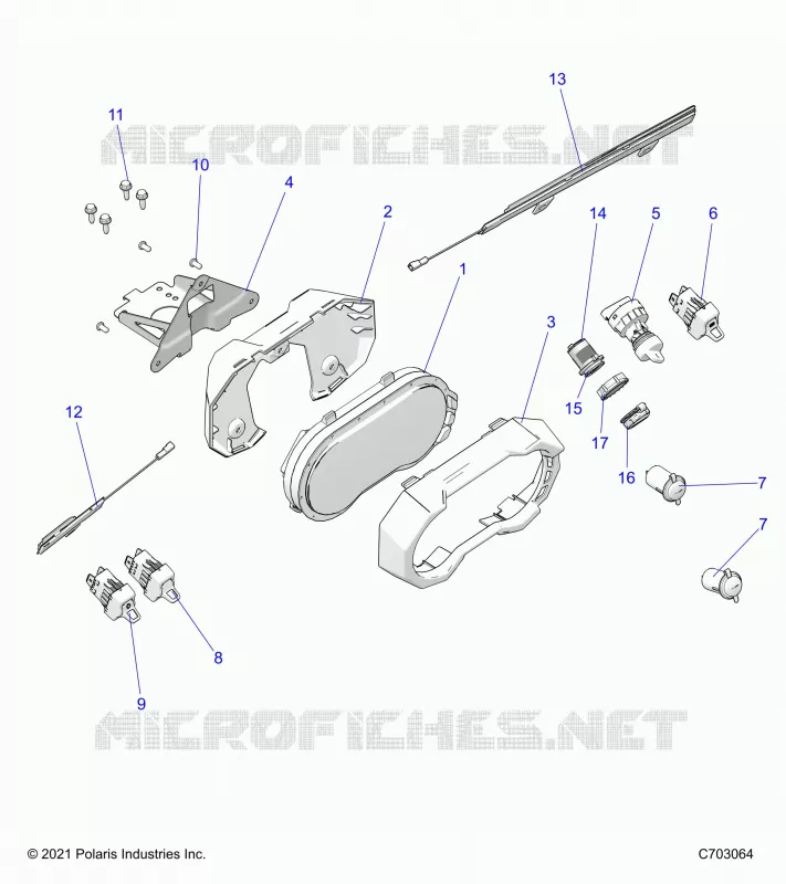 ELEKTRIC, DASH INSTRUMENTS AND CONTROLS