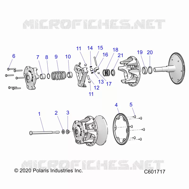ANTRIEB, CLUTCH, PRIMARY