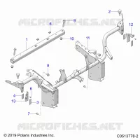 CHASSIS, FRONT RAHMEN ASM. (USA ONLY)