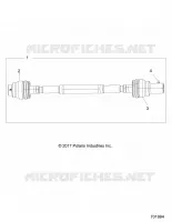 DRIVE TRAIN, FRONT KARDANWELLE