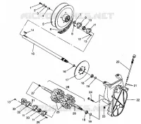 ANTRIEB ASSEMBLY 440 XCR 0941760 (4925182518019A)