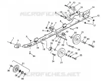 Schienen-Montage (SUSPENSION) ULTRA SP 0970678 (4938093809B010)