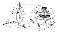 ÖLTANK / LUFTFILTERKASTEN  WIDETRAK LX 0942064 (49250425040027)