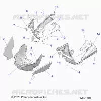 NOSEPAN ASM./FENDERS