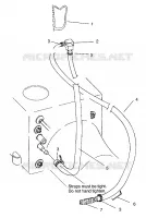 WASSER SIPHON SLT 700 B964166 and  Intl. SLT 700 I964166 (4933923392B008)