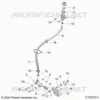 BRAKES, BRAKE PEDAL AND MASTER CYLINDER