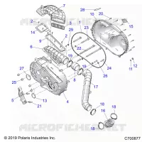 ANTRIEB, CLUTCH COVER AND DUCTING