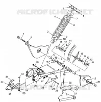 Schwingarm   SCHOCK Trail Boss W97AA25C (4940574057B009)