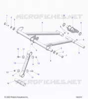 SUSPENSION, FRONT DREHMOMENTARM