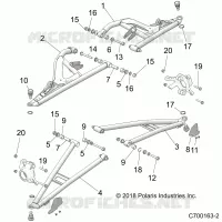 FRONT SUSPENSION CONTROL ARMS