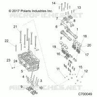 ZYLINDER HEAD AND VALVES