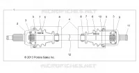 ANTRIEB, FRONT HALF SHAFT